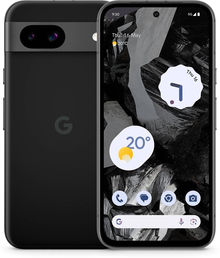 Google Pixel 8a (Black, 128 GB 8 GB RAM)6.1&Prime; Tensor G3 Processor