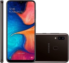 Samsung Galaxy A20 – 32 GB (TracFone) SM-A205DL – Black – Pristine
