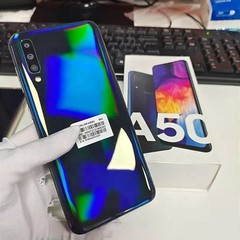 Original Samsung Galaxy A50 SM-A505F/DS 128GB 6.4&Prime; Unlocked LTE 4G Mobile Phone