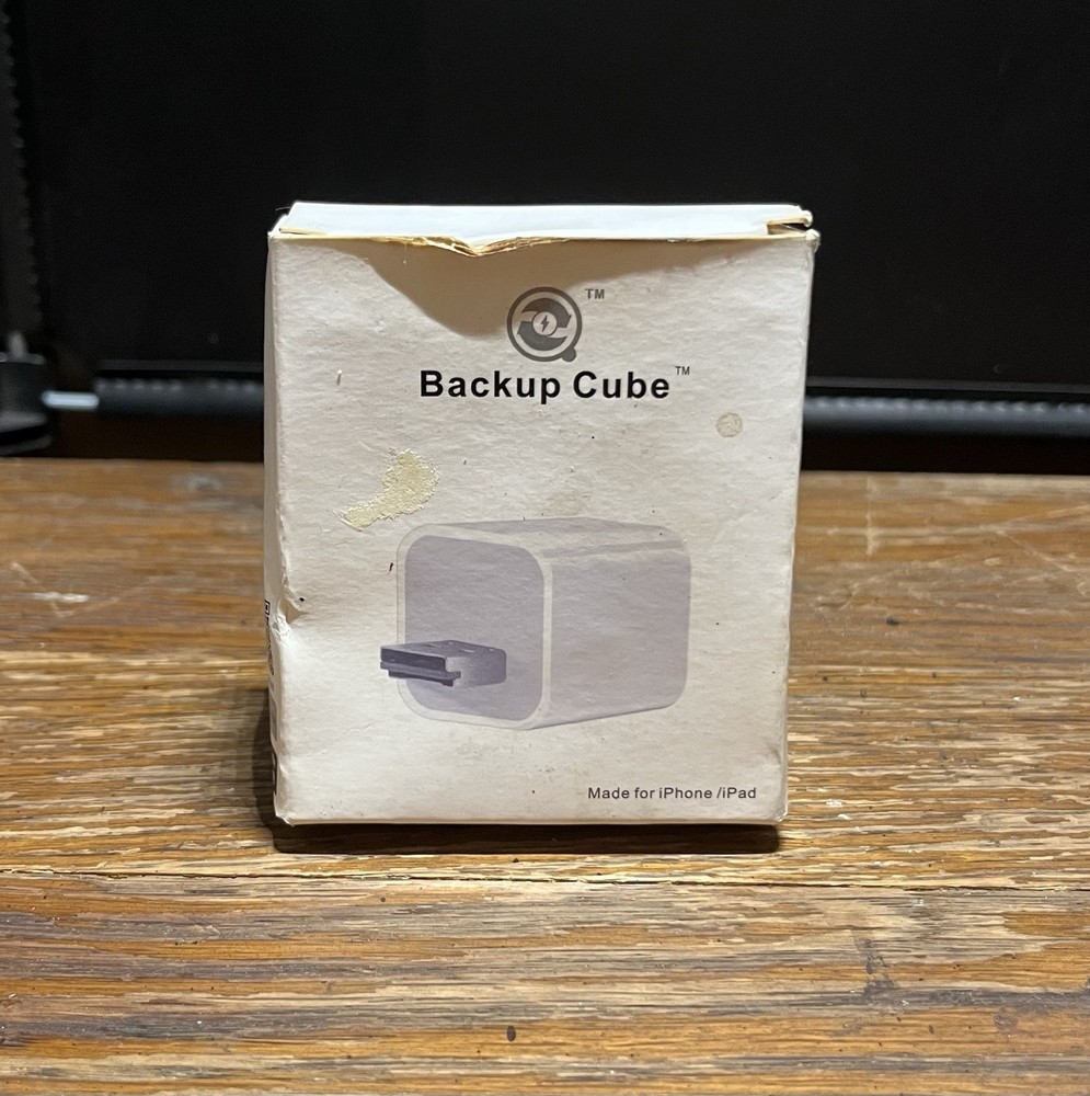 Backup Cube For iPhone/iPad (READ DESCRIPTION)