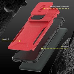Motorola Moto Edge 2025 Case with HD Screen Protector & Slide Camera Cover