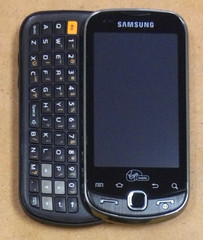 Samsung Intercept SPH-M910 – Gray ( Virgin Mobile ) Android Smartphone – READ