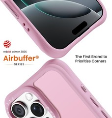 iPhone 16 Pro Max Case 6.9&Prime;, 20FT Military-Grade Drop Protection, Slim Matte Cle
