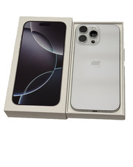 Apple iPhone 16 Pro Max – 256 GB – White Titanium (Unlocked)