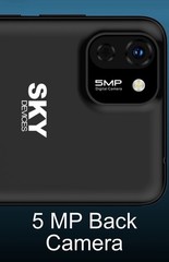 SKY Devices Elite L55 8GB New Black (Unlocked) 5.5” IPS Smartphone 4G VoLTE