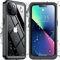 iPhone 13 Case Waterproof, Built-in Lens & Screen Protector, Heavy Duty Protecti