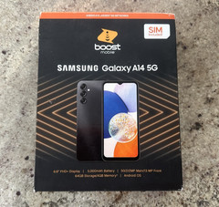 Boost Mobile Samsung A14 5G 64GB 6.6&Prime; FHD+ Display Prepaid Smartphone Black New