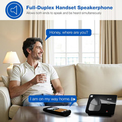 3-Handsets Landline Home Phone with Caller Id/Call Waiting, Cordless Phone DECT