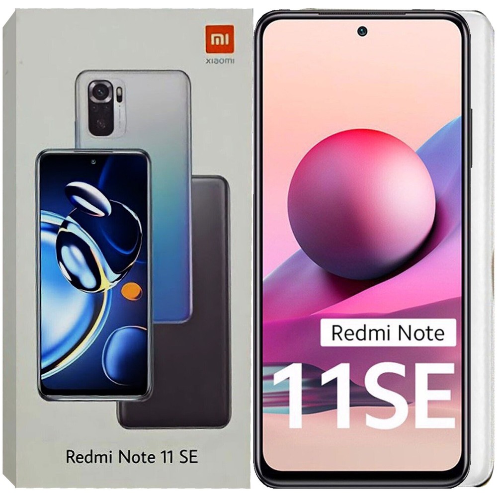 Xiaomi Redmi Note 11 SE 4G Cosmic White 64GB + 6GB DUAL SIM Unlocked GSM NEW
