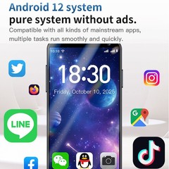 Unlocked 4&Prime; DOOV M2 MINI Android 12 Smartphone Small Phone Student Slim Mobile