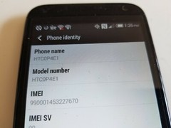 HTC Desire Phone Black Unknown Carrier Model HTC0P4E1