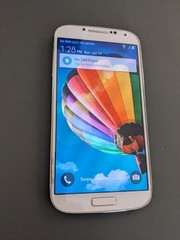 Samsung Galaxy S4 – 16 GB – White Frost (Verizon) – See Description