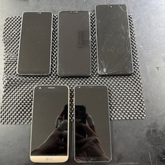 Lot Of 5 LG G7 ThinQ / V40 Thinq / G6 Untested For Parts Only M8
