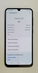 Samsung Galaxy A50 SM-A505U1 – 64GB – Black – Samsung Unlocked – Very Good 9/10