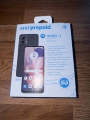 New Motorola Moto G Power 5G 2024 AT&T Prepaid 128GB Midnight Blue