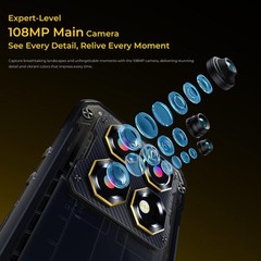 2026 OUKITEL WP60 5G Rugged Phone 48GB+512GB 7.2&Prime; Display 10000mAh Android 15