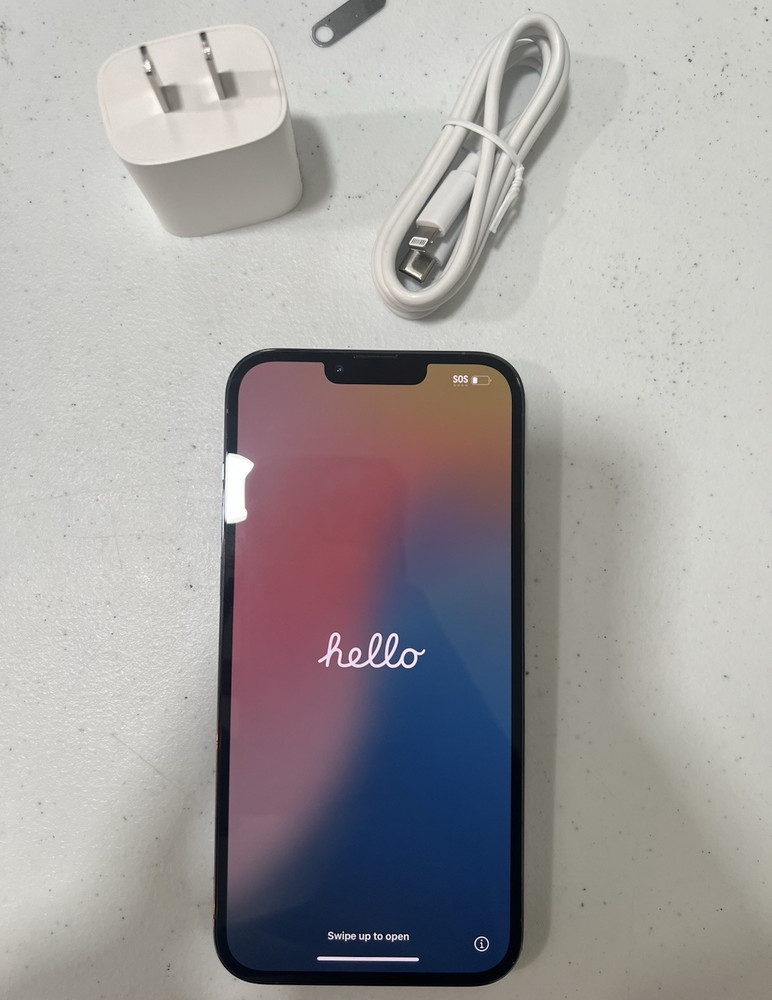 Perfect unlocked iPhone 13 Pro Max with 100% maximum battery capacity.