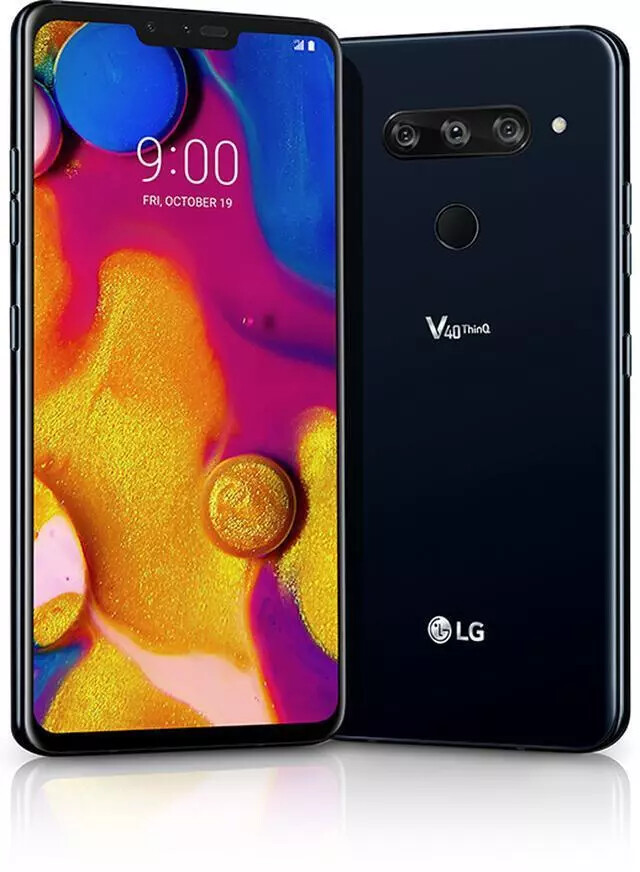 Original Unlocked LG V40 ThinQ V405UA (Verizon) V409N LM-V405EBW 6.4&Prime; PHONE