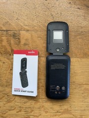 Sonim XP3 XP3800 8GB Black US Cellular/Unlocked Flip Phone Excellent