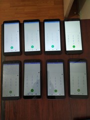 Lot of 8 Wiko U316AT (4pc)/Schok Volt SV55(3pc)/Coolpad Legacy S CP3648A 16GB