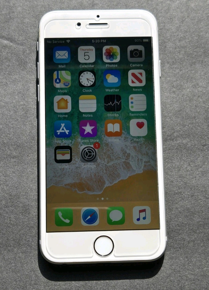 Apple iPhone 6 Space Gray Silver 16GB A1549 AT&T iOS 12.5.7 Excellent Condition