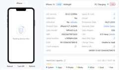 DEFECTIVE TOUCH SCREEN, GSM UNLOCKED MIDNIGHT iPhone 14, 128GB A2649 MPUA3LL/A