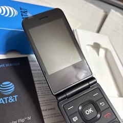 AT&T CINGULAR FLIP IV 4GB PHONE U102AA 4G LTE *NEW, OPEN BOX*