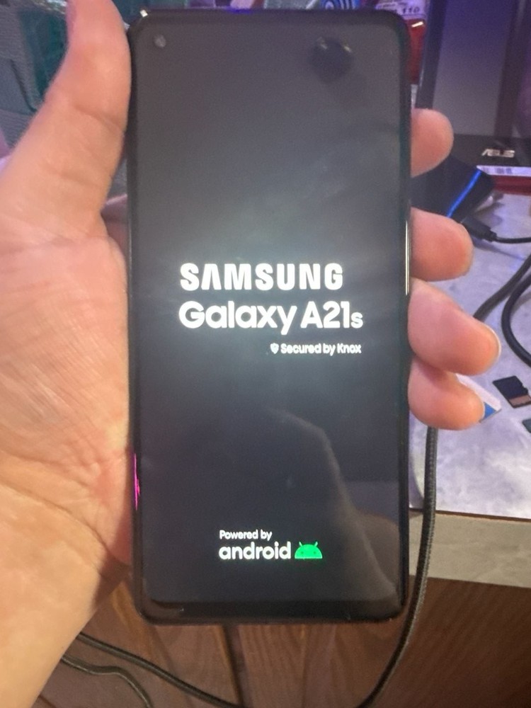Samsung Galaxy A21s 32GB Smartphone – Prism Crush Black