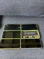 LoT OF 6 Apple iPhone 5c A1456 Random Color PARTS OLLY