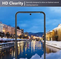 2+2 PCS Privacy Screen Protector & Camera Lens Protector for Samsung Galaxy A55