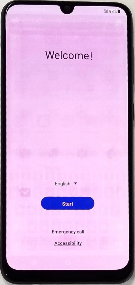 Samsung Galaxy A50 A505U 64GB 4GB Unlocked Black – Dark Shadow on Screen