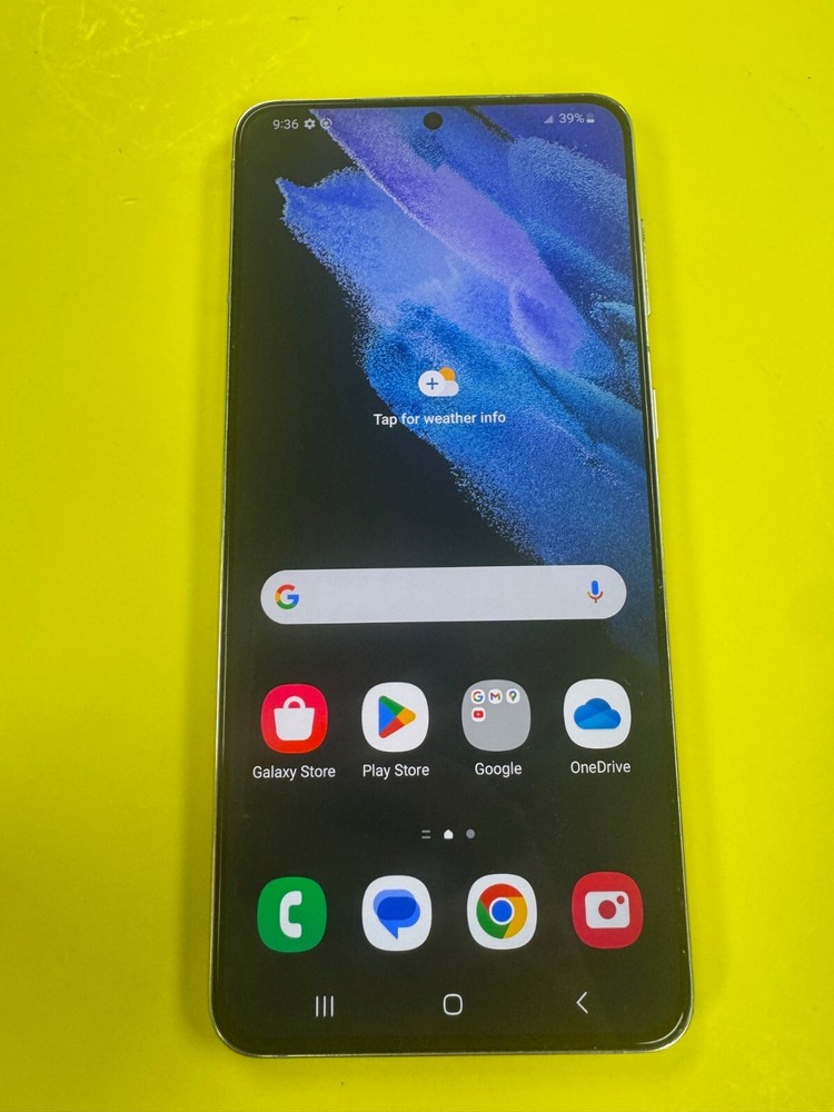 Samsung Galaxy S21+ Plus 5G SM-G996U 128GB Black (Unlocked) Good Condition