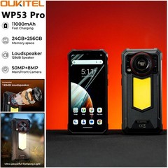 OUKITEL WP53 PRO 4G Rugged Smartphone Android 15 Waterproof 11000mAh Dual SIM