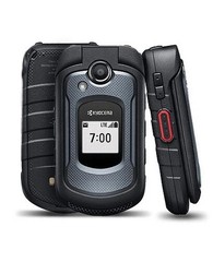 Kyocera DuraXE 4G VoLTE E4710 8 GB Black AT&T Locked Rugged Flip Phone (A Grade)