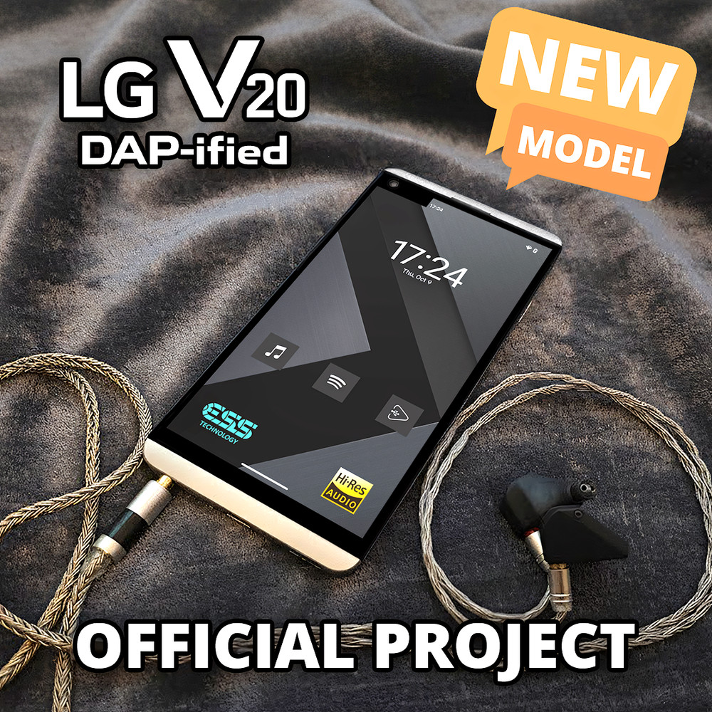 LG V20 DAP-ified / Android 14 Upgraded HiFi Audio Player / QuadDAC Unlocked