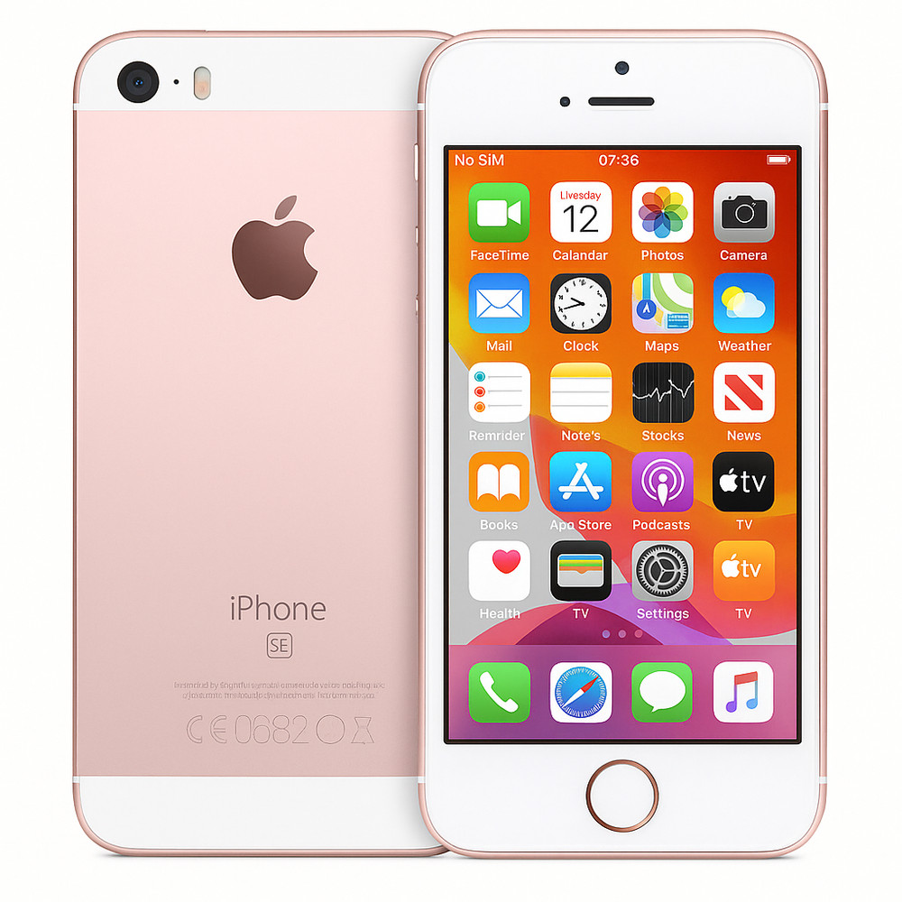 Apple iPhone SE Rose Gold Unlocked 32GB 2GB RAM 4&Prime; IOS Touchscreen Smartphone