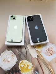 Optional Colors With Face ID Apple iPhone 15 Plus-128/256GB -(Unlocked)