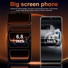 i17 Pro max Smartphone 6.8&Prime; HD Unlocked Android 16+1TB 8000mAh 72+108MP Dual SIM