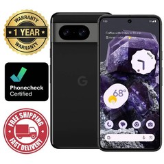Google Pixel 8 – 128 GB – Obsidian (Unlocked) Smartphone – Very Good