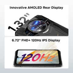 DOOGEE S200 Plus 5G Rugged Phone 2026, 36GB+512GB Android Cell Phone 6.72&Prime; FHD