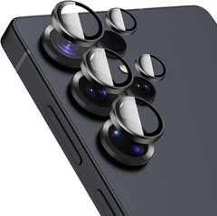 1 Set Camera Lens Screen Protector for Samsung Galaxy S25 Ultra, Black