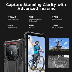 2026 DOOGEE S300Pro 5G Robust Smartphone 48G+512GB Android 16 11000mAh WiFi6 NFC