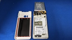 SHARP AQUOS Keitai 2 601SH 602SH White Flip phone Unlocked SIM From Japan