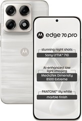 Motorola Edge 70 Pro 5G 12GB 256GB Marble Lily White Unlocked Global Version