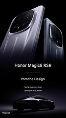 Honor Magic 8 RSR 5G Porsche Design 6.71&Prime;OLED 512GB/1TB 16GB/24GB Gray, Purple