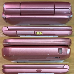 SoftBank COLOR LIFE 5 WATERPROOF 401PM Pink Unlocked Flip Phone Japan SIM Free