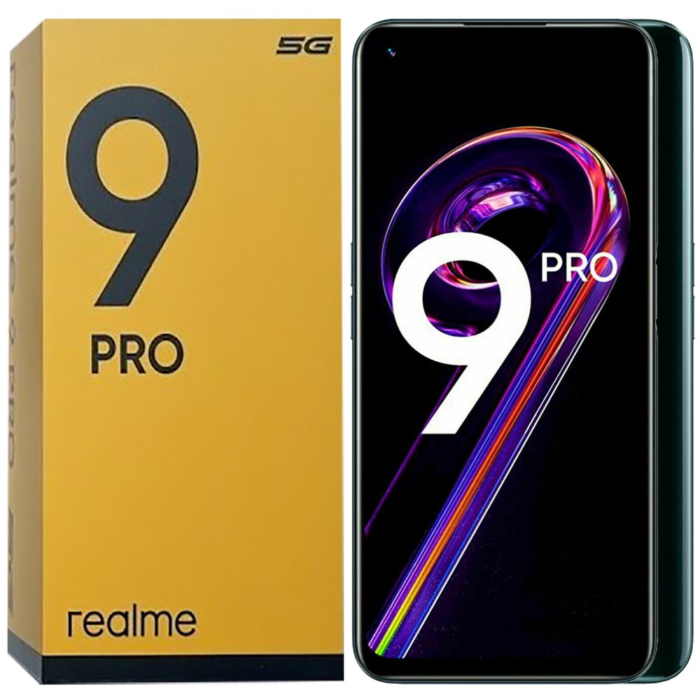 BNIB Realme 9 Pro 5G Aurora Green 128GB + 8GB Dual-SIM Factory Unlocked GSM