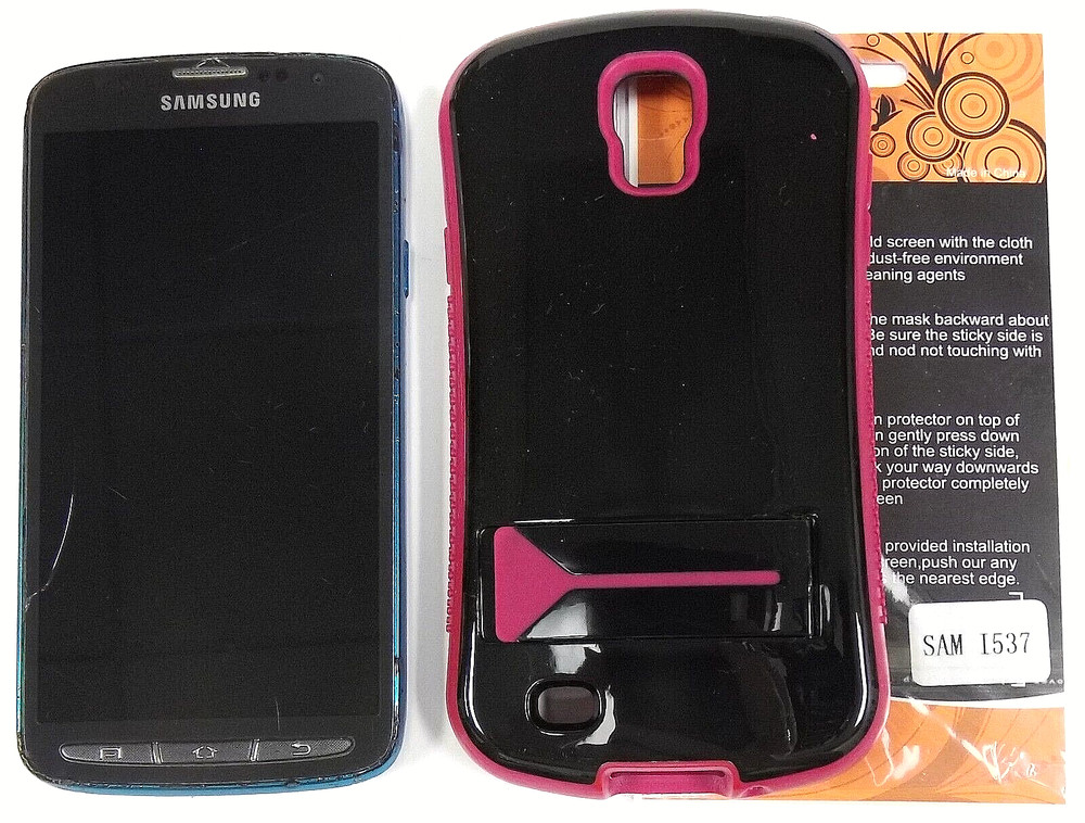 Samsung Galaxy S4 Active SGH-I537 – Blue ( AT&T ) 4G LTE Smartphone – READ
