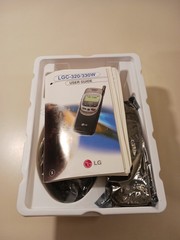 Vintage LGC-330W Flip Phone CDMA Dual Band Digital Cellular Phone Large LCD