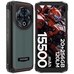DOOGEE Fire 6 Power 4G Rugged Smartphone Android 14 20GB+256GB 15500mAh Unlocked